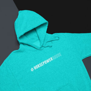 HH Hoodie Teal Logo